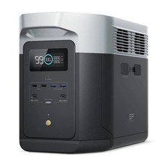 Portable Power Station DELTA 2 Max, 2400W LFP Solar Generator in 1 Hr, 2048Wh