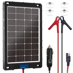 12V 20w Solar Battery Charger – Built-in Intelligent MPPT Controller Waterpro…