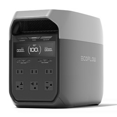 EcoFlow DELTA 3 1024Wh 1800W Portable Power Station LiFePO4 Solar Generator