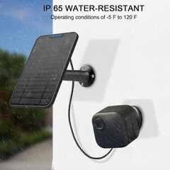 Weatherproof Solar Panel for Blink Outdoor Camera