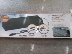 Thunderbolt Magnum Solar 1.5 Watt Battery Charger Solar Power