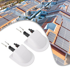 Waterproof Car Junction Box Solar Panel Cable Entry Gland Sealing Box Double Hol