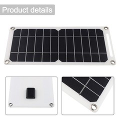 Highly Efficient Solar Panel 30W 5V Output for Portable Charging Solution