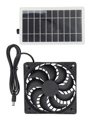 Solar Powered Ventilation Equipment for Animal Shelter Enhanced Comfort