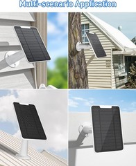 Premium Solar Panel Google Nest Camera 5W Camera Solar Panel Power Google Nest