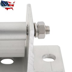Adjustable Angle For Roof Install Solar Panel RV Tilt Mount Brackets Set 4 Packs