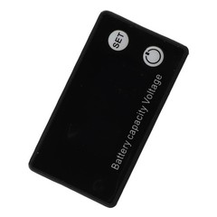 Battery Capacity Indicator LCD Screen Display Measurement Speed Twice Per Second