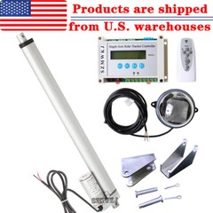 Single Axis Solar Tracker System -14″ Inch 12V 1500N Linear Actuator +Controller