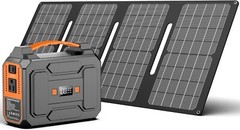 Powe Station with Free 40w Panel Solar Powered Generator 200W Peak/100W Rated