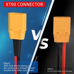 ELFCULB XT90 Extension Cable 10AWG 6FT for Portable Power