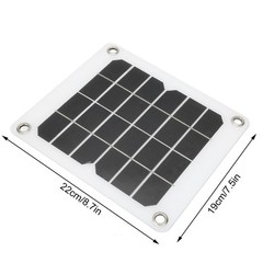 5V 20W Solar Panel Monocrystalline Safe USB Output Portable Solar Charge Pan AP9
