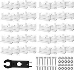 10 Set Solar Panel Mounting Brackets Z Bracket Aluminum Solar Panel