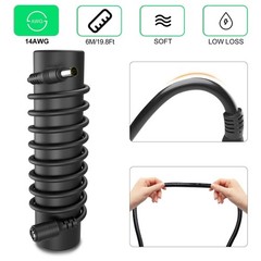 Extension Cable 20Ft 14AWG with DC7909 to DC8020 Adapter for Power Stations