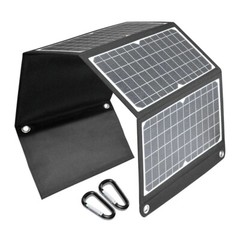 JMUYTOP 45W Camping Solar Panel Foldable Portable Lightweight Solar