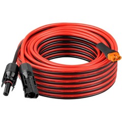 10AWG 35FT Solar to XT60i Extension Cable 3 6 10 35 50 75 100FT Heavy Duty Ad…