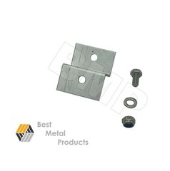 (4) Solar Panel Z Bracket Mount Mounting Set RV Boat Flat Roof Wall Aluminum