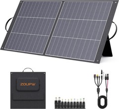 ZOUPW 100W Portable Solar Panel Foldable 25% Efficient Jackery