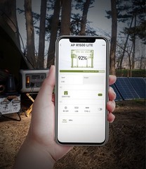 ALLPOWERS 1600W 1056Wh Power Station Solar Generator + 400W Solar Panel Camping