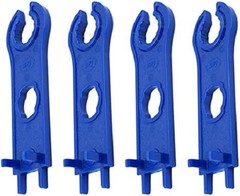 2 Pair Solar Spanner Wrenches for MC4 Connectors, Solar Panel Connector Tool Ass