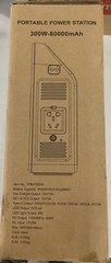 techoss portable power station p300w