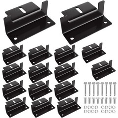 16PCS Solar Panel Mounting Brackets Black Solar Panel z Brackets Lightweight …