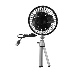 Solar Panel Powered Fan 10W Portable USB Fan Compact and Adjustable Stand