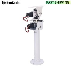 Dual Axis Solar Tracker Controller + Remote Control + Wind Speed Sensor + Gimbal