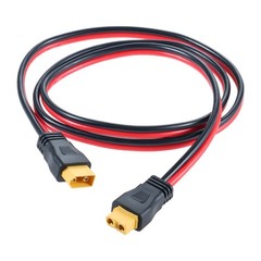 1M XT60 Socket Connector 12AWG XT60 Adapter Extension Cable Plug and Play
