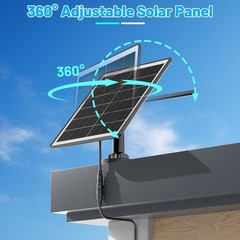 Arlo Pro & Pro 2 Solar Panel, Waterproof, Adjustable Angle