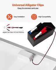 Solar Battery Trickle Charger Kit 20W 12V with Built-in MPPT Controller