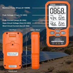 Durable FT-2000W Solar Tester: 150V/35A, Waterproof, CAT III/CAT IV Rated
