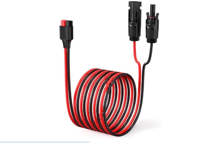 10AWG 10FT Solar Panel to Anderson Connector Extension Cable