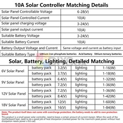 DC 6-45V Solar Street Light Control Circuit Board LED Auto Solar Light Drive 10A