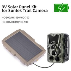 3000mAh 6V-12V Solar Panel Kit Rechargeable For Hunting Camera Trail Camera