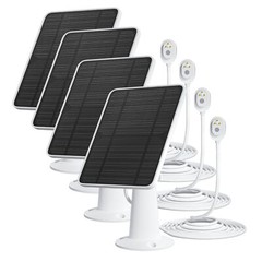 Solar Panel Charger Compatible with Pro 5S/Pro 4/Pro 3/Pro 3 Floodlight/Ultra