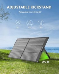 100W Portable Solar Panel – Foldable – Adjustable Kickstands – Portable Design