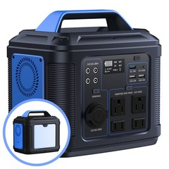 300W 296Wh 80000mAh Portable Lithium Battery Power Station Solar Compatible for