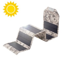 For Camping Hiking 800W Foldable Solar Panel USB 5V Charger Portable Power Bank