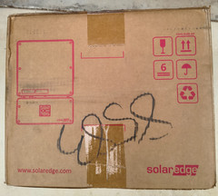 New sealed SolarEdge SE6000H-US Single Phase Home Hub Inverter with HD-Wave