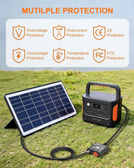 Connector for Jackery Solar Generator Explorer 3000 2000 1000 Portable Power Sta