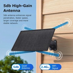 Solar 4G WiFi Router SIM Card Hotspot 20100mAh Battery Waterproof IP66 Outdoor