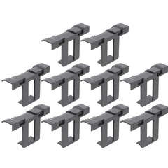 10 Pcs Solar Panel Stagnant Water Drain Clips Photovoltaic Panel Clamp ABS