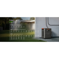 Jackery HomePower 3600 Pro Max Solar Generator with SolarSaga 500X Solar Panel