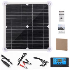 200W Solar Panel Kit 100A 12V Battery Charger Controller Caravan Boat Outdoor US