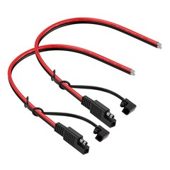 2Pack SAE Extension Cable SAE Quick Connector Disconnect Plug for RV Trolling…