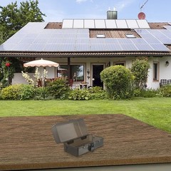 Sturdy Rainproof Electrical Outlet Box with 6 Output Holes for Outdoor Use