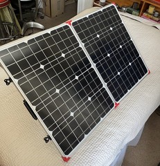 Lion Energy 100 Watt 12V Portable Solar Panel for RV, Outdoor Camping and Travel