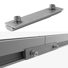8 pieces 14 cm solar mounts, track brackets Fotovol3884