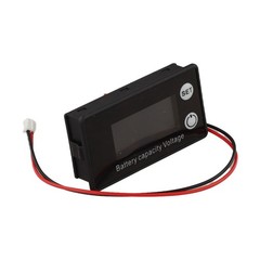 Battery Capacity Indicator LCD Screen Display Measurement Speed Twice Per Second
