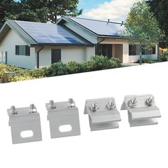 1/4Pcs Solar Panel Bracket Fixing Clamp Mounting Bracket Bracket For Roof New